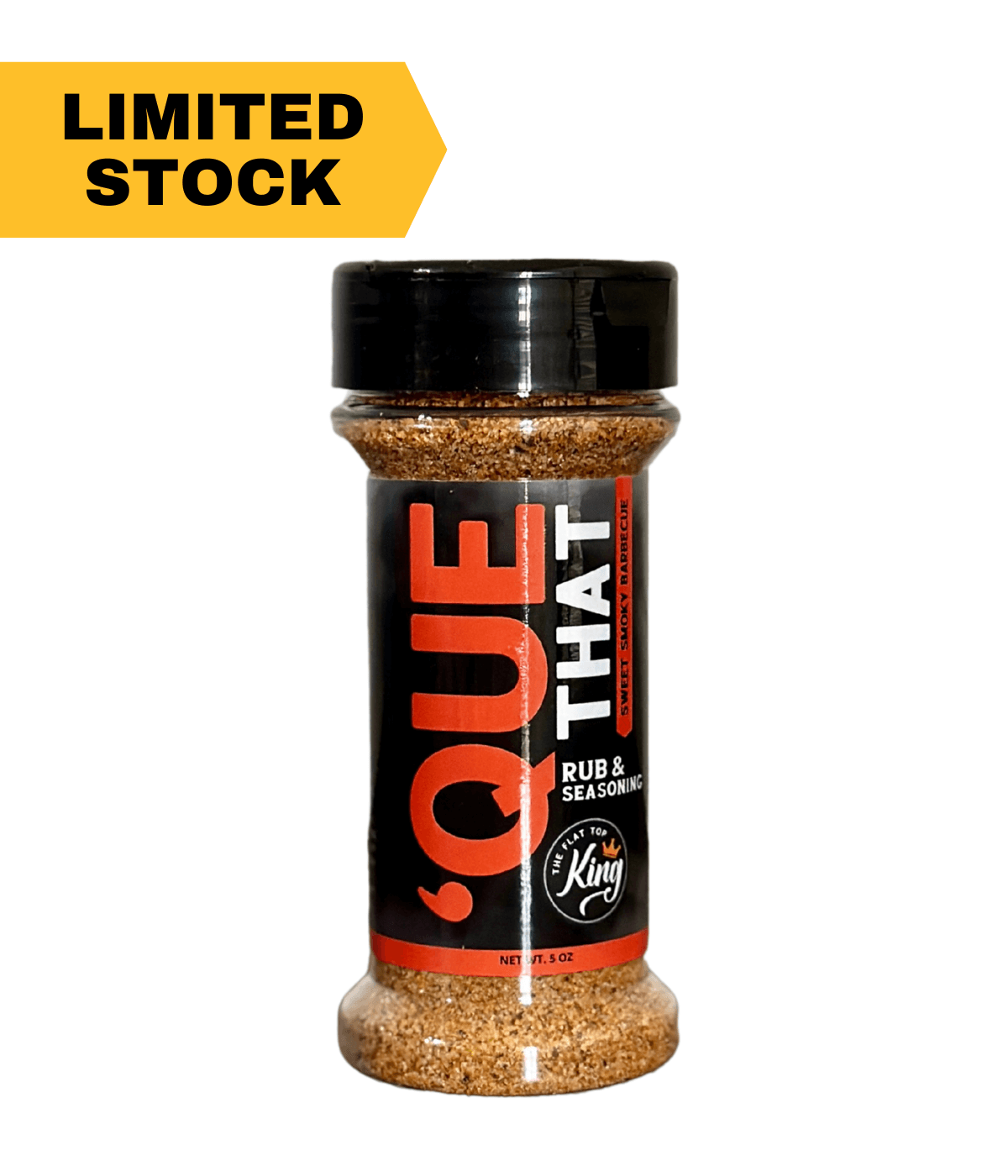 LIMITED TIME - SMALL SIZE BOTTLE: 'Que That Barbecue Seasoning 5 oz Bottle