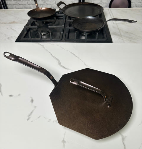 12" Hybrid Carbon Steel Skillet - Hand Forged